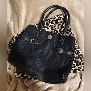 Tommy Hilfiger Satchel in Black, NWOT
